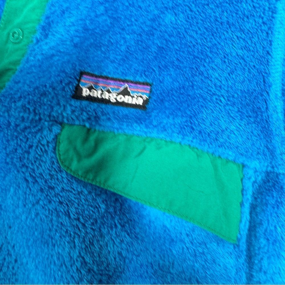 Patagonia Women's Re-Tool Snap-T Pullover in a blue size medium - Picture 3 of 5